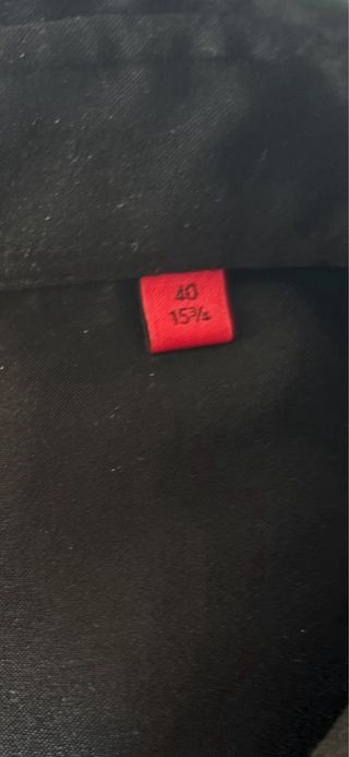 Camicia Hugo Boss nera uomo elegante