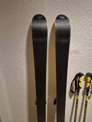 Esquís Salomon 160 Verse 5 + Bastones