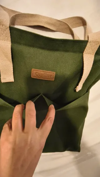 Bolso verde militar