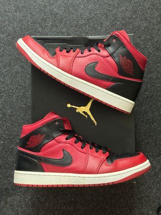 Nike Jordan 1 Mid 43 Reverse Bred