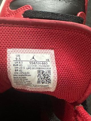 Nike Jordan 1 Mid 43 Reverse Bred