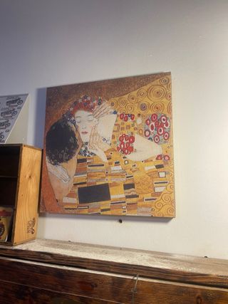 Cuadro Lienzo El Beso Klimt