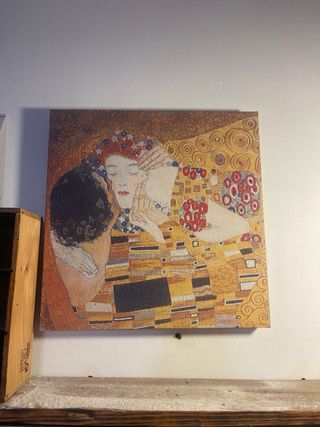 Cuadro Lienzo El Beso Klimt
