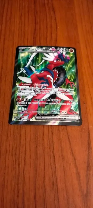 Carte Pokemon - Set 6 Carte Rare