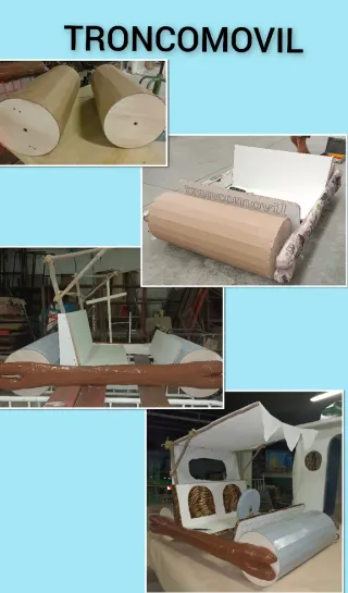 Troncomovil picapiedra