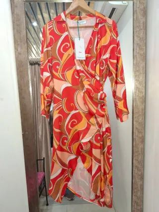 Vestido Boutique Multicolor Talla Única