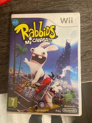 Wii Rabbids Mi Caaasa!!! Juego Familiar