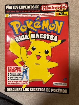 Pokemon Guía Maestra Nintendo Acción