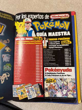 Pokemon Guía Maestra Nintendo Acción