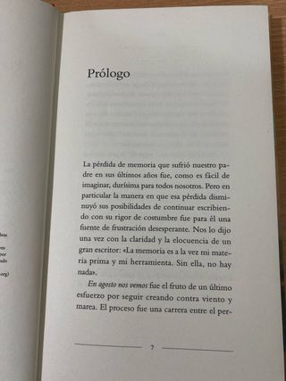 Gabriel García Márquez En agosto nos vemos