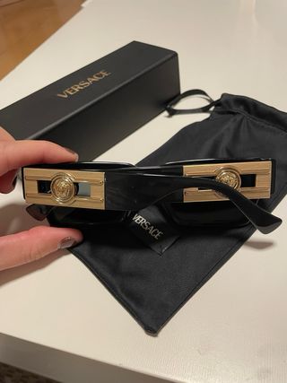 Gafas de sol Versace Medusa Negro/Dorado