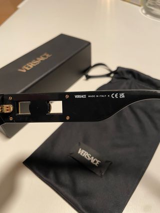 Gafas de sol Versace Medusa Negro/Dorado
