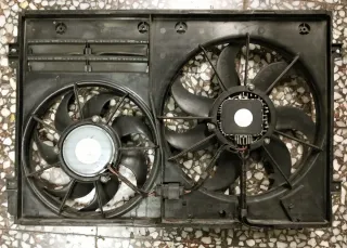 Ventiladores Radiador Doble Volkswagen Passat tdi.