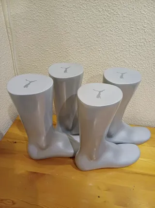 Expositores calcetines Puma hombre grises