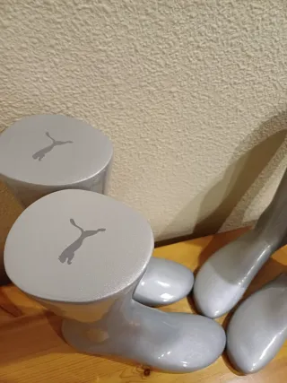 Expositores calcetines Puma hombre grises