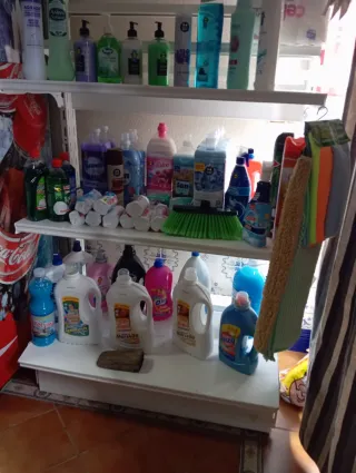 2 Estanterías de Aluminio