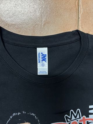 Camiseta Michael Jackson BAD Negra