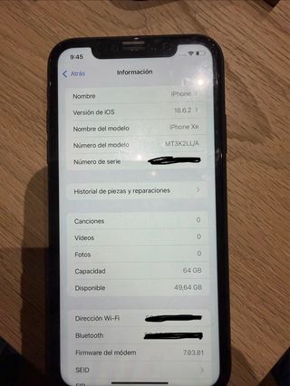 iPhone XR Nero 64GB, con segni d'uso