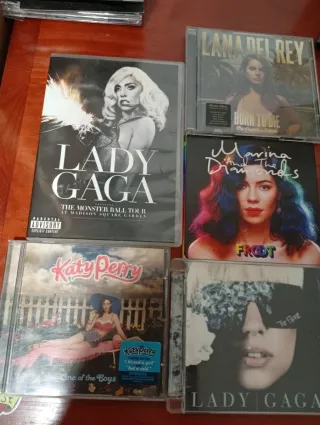 Lote Música Pop: Lady Gaga, Lana Del Rey, Katy Per