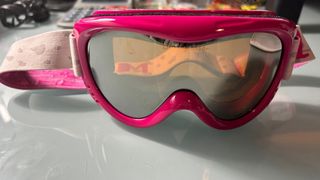 Gafas de esquí infantiles rosas