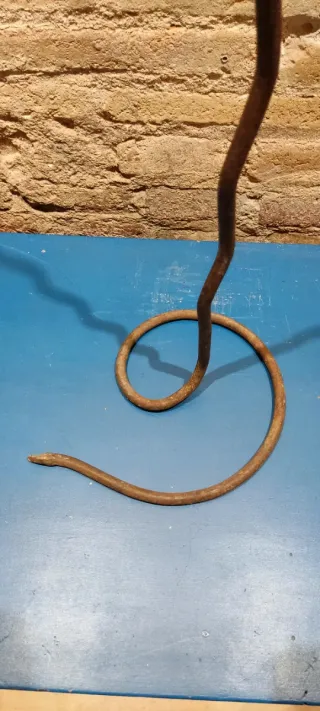 Candelabro de hierro artesanal Marroquí