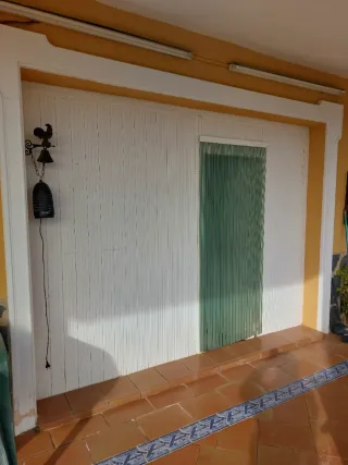 Puerta de garaje de hierro 2,97 x 2,30