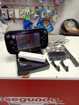 Nintendo Wii U Completa Negra