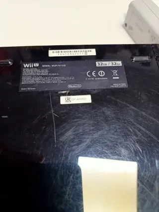 Nintendo Wii U Completa Negra