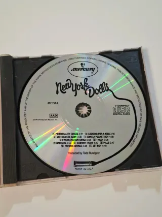 CD New York Dolls Punk Rock