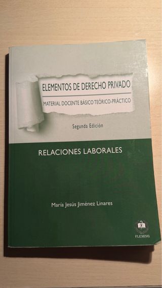 Libro Elementos del Derecho Privado