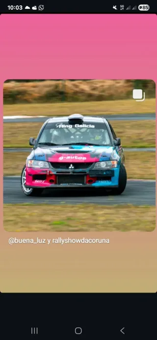 Mitsubishi Lancer Evo 9 original rally