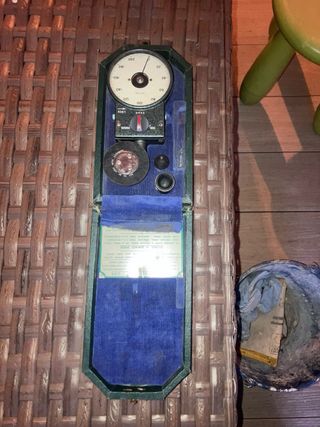 Tacómetro Industrial Vintage Mecánico