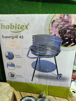 Barbacoa Carbón Habitex Supergrill 45