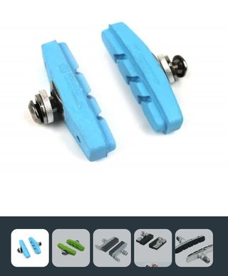 Zapatas freno bicicleta tipos