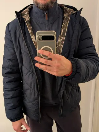 Cazadora Guess Azul Talla L