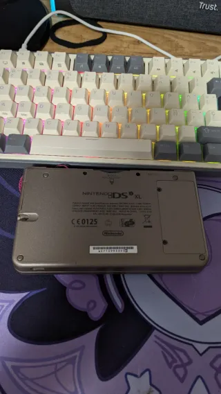 Nintendo DS XL Negra/Plateada