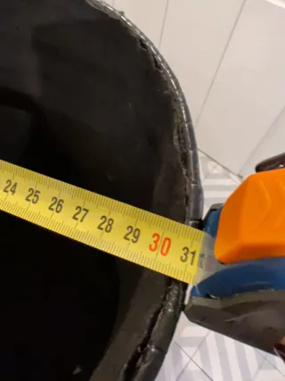 Paragüero o papelera grande negro