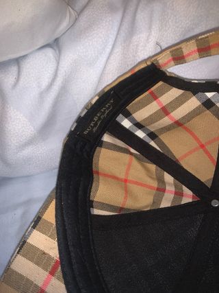 Gorra Burberry Beige Multicolor