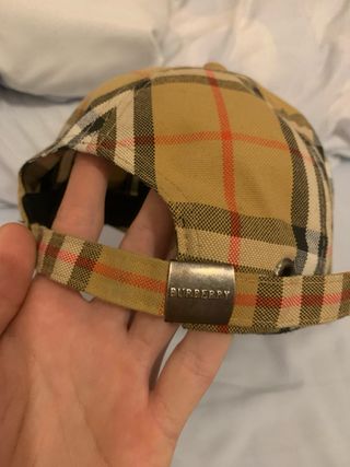 Gorra Burberry Beige Multicolor
