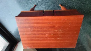 Mesita Noche Vintage Pequeña Madera