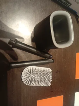 Escobillero Baño Silicona STARWAX