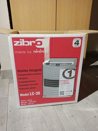 Estufa de parafina electrónica