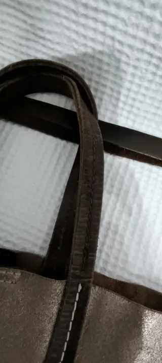 Borsa shopping donna oro/argento