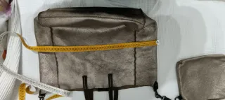 Borsa shopping donna oro/argento