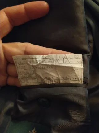 Abito uomo taglia 50 giacca pantalone cravatta