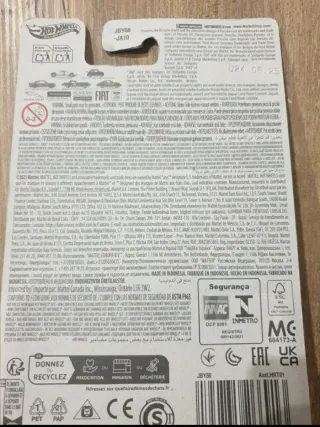 Hot Wheels Fiat 500 Modificata National Icons