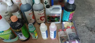 Lote productos cultivo Biobizz, Canna, Plagron,etc