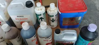 Lote productos cultivo Biobizz, Canna, Plagron,etc