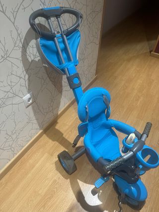Triciclo infantil azul