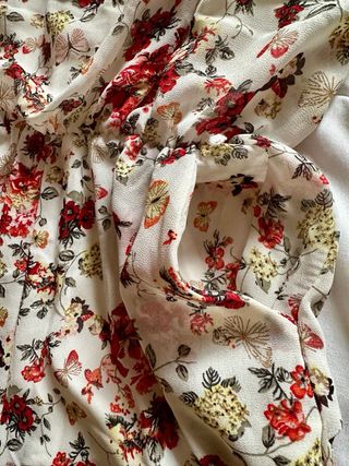 Mono corto estampado floral